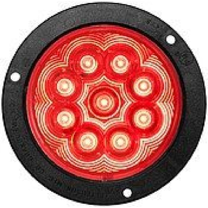 PM 1218R-9 – LED Round Rear Position & Stop-Tail & Turn Light Single