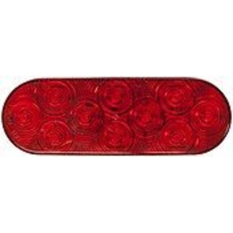 PM 1220R-10 Red Grommet Mount Single