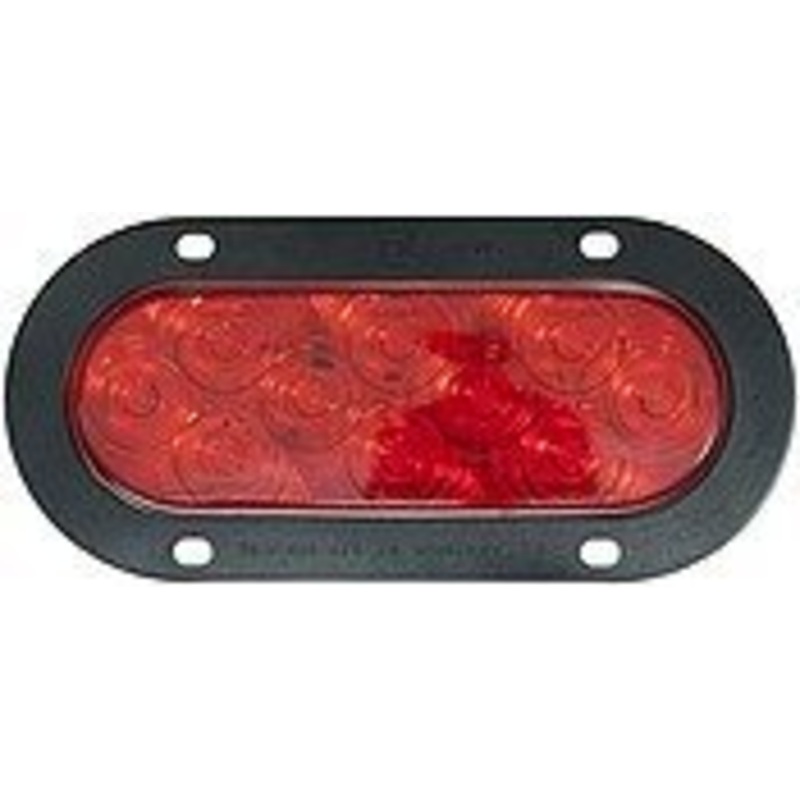 PM 1223R-10 Red Flange Mount Single