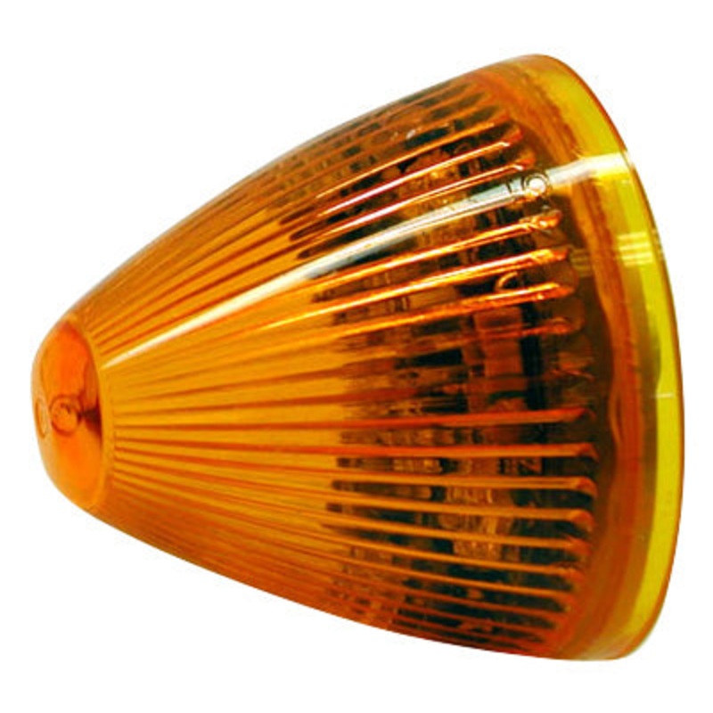 Piranha  LED   M166A   Amber   2″ LED Beehive Clearance-Side Marker Light