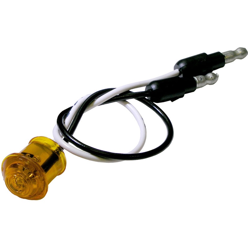 Piranha  LED   M176A-BT2   Amber w-.180 bullets   Clearance-Side Marker Light