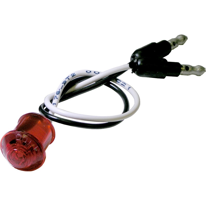 Piranha  LED   M176R-BT2   Red w-.180 bullets   Clearance-Side Marker Light