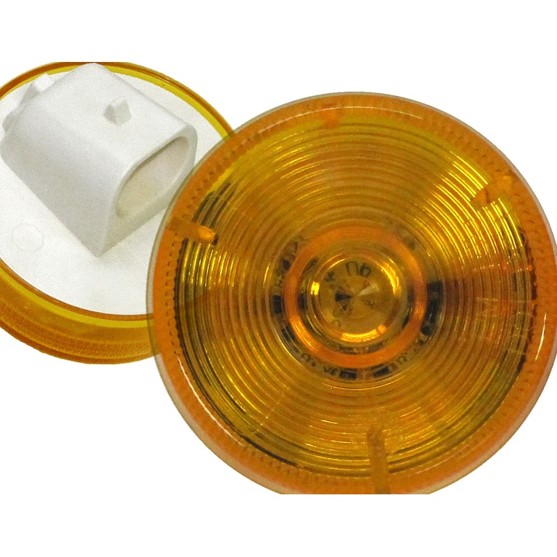 Piranha  LED   M195A   Amber   2″ LED Clearance & Side Marker Light