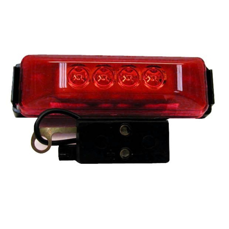 Piranha LED V161KR Red Kit LED Clearance-Side Marker Light (6 Pcs)