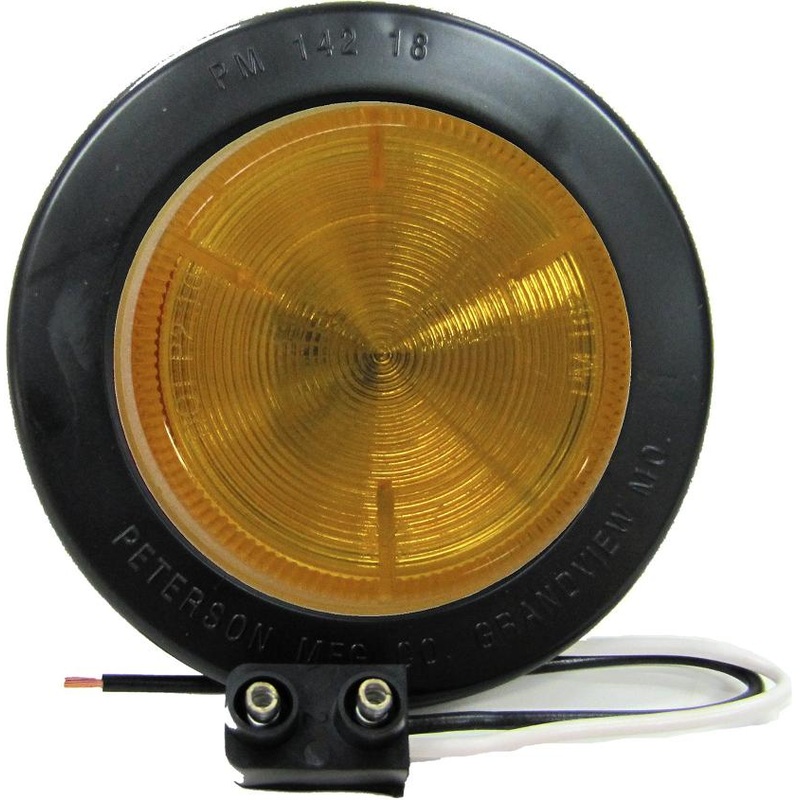 Piranha LED V162KA Amber Kit 2 1-2″ Clearance-Side Marker Light (6 Pcs)