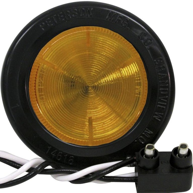 Piranha LED V164KA Amber Kit 2″ Clearance-Side Marker Light (6 Pcs)