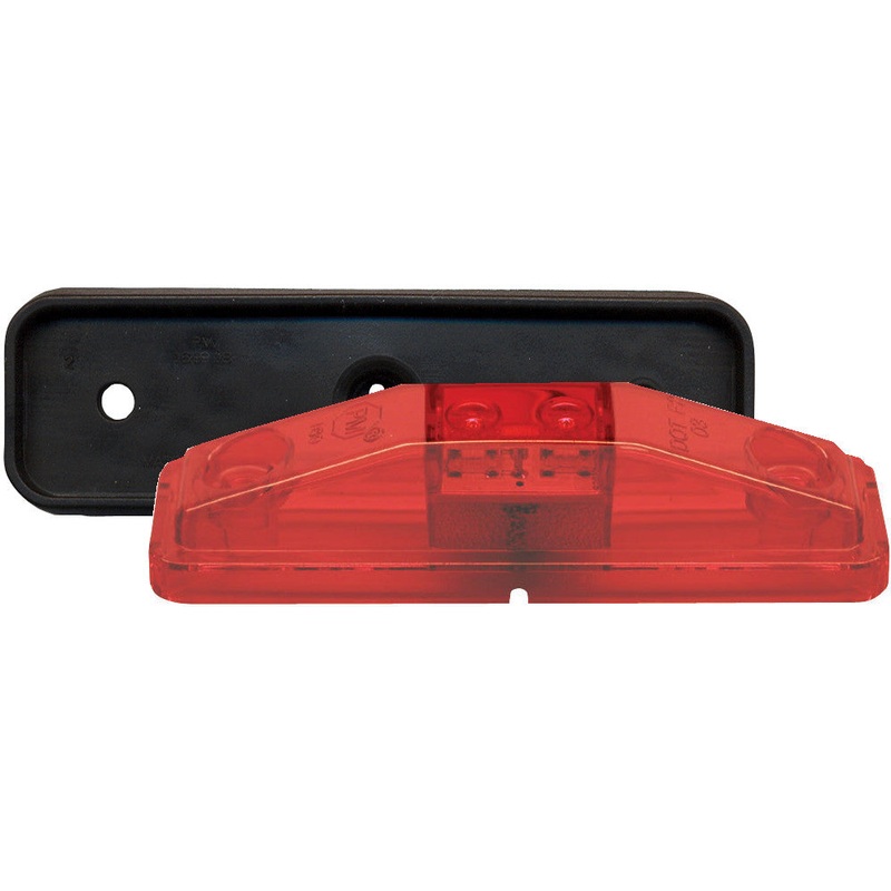 Piranha LED V169KR Red, LED Clearance- Side Marker Kit LED Clearance-Side Marker Light (3 Pcs)