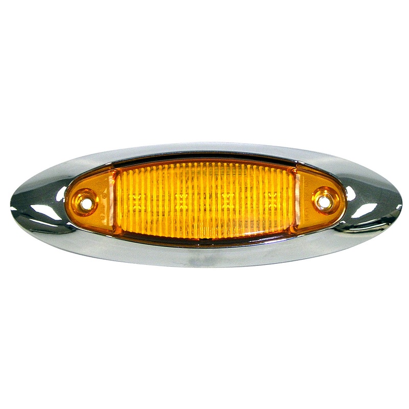 Piranha  LED V178XA Amber Kit LED Clearance-Side Marker Light (6 Pcs)