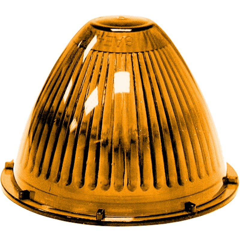 PM   110-15A   Amber Repl. Lens   Beehive Replacement Lens Single