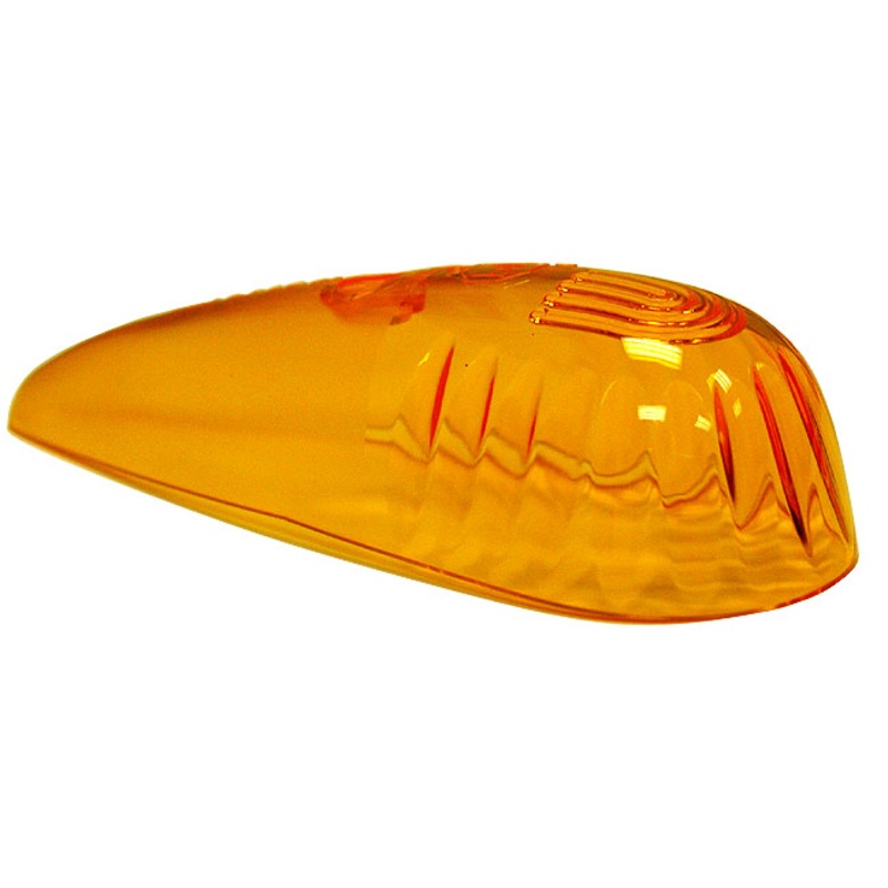 PM   118-15A   Amber Repl. Lens   Replacement Lens Ford Cab Light Single