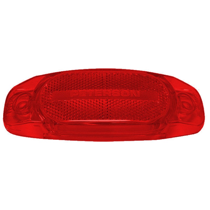 PM   130-25R   Red Lens   Replacement Lens for Hard-Hat Clearance-Side Marker