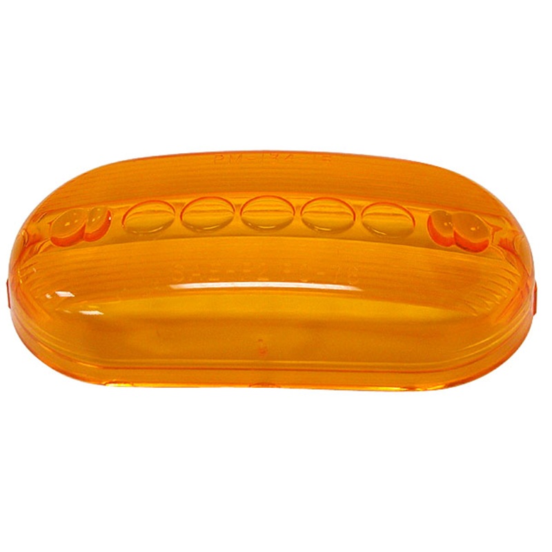 PM  134-15A Amber Oblong Clearance-Side Marker Replacement Lens Single