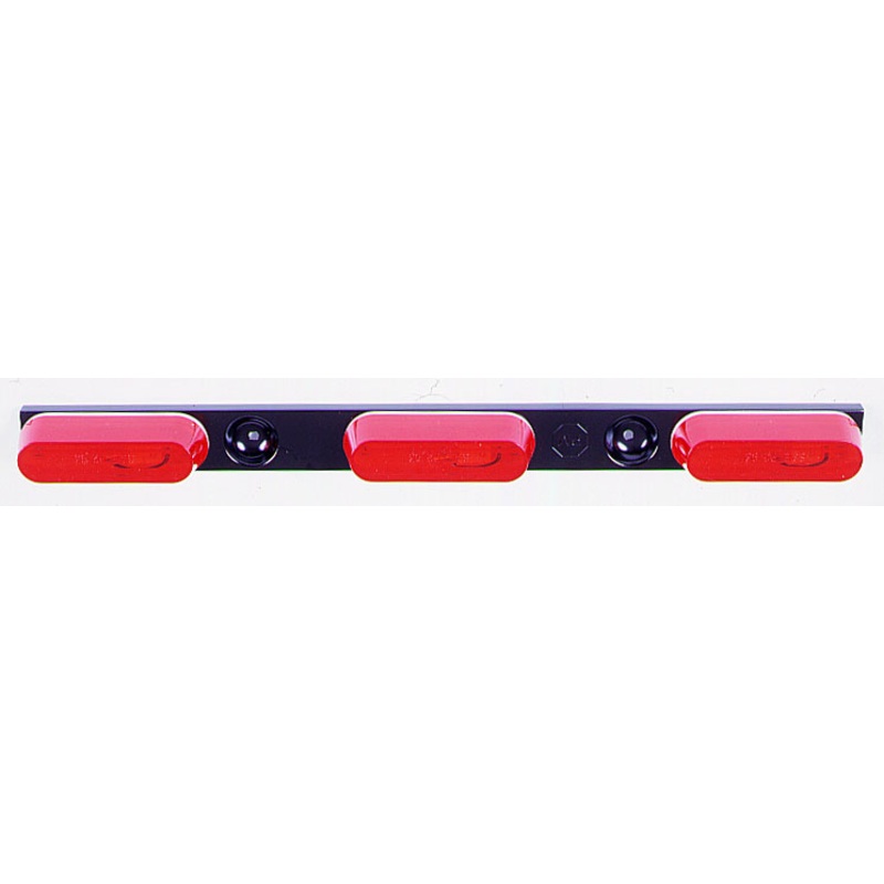 PM   136-3R   Red   Thin-Line Light Bar