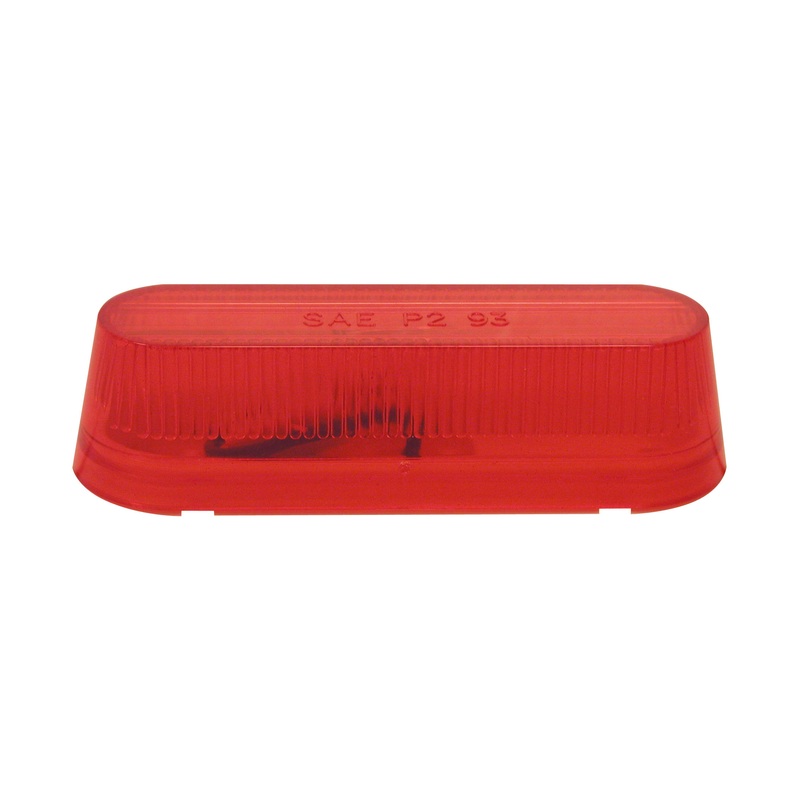 PM   136R   Red   Oblong Clearance-Side Marker light Single