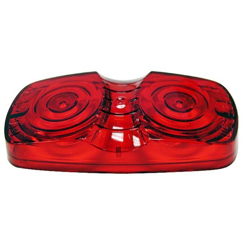 PM   138-15R   Double Bulls-Eye Clearance Marker Red Replacement Lens Single