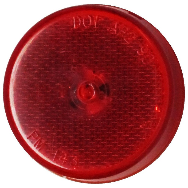 PM   175R   Red   2.5″ LED Clearance-Side Marker w-Reflex Single