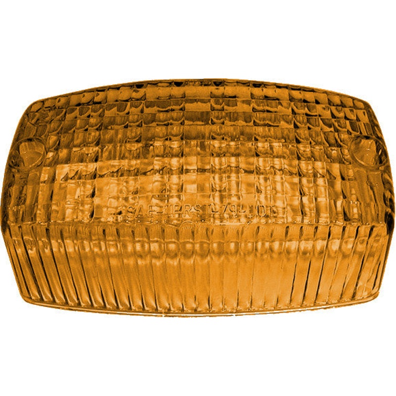 PM   306-25A   Amber Repl. Lens   Surface-Mount S-T-T Replacement Lenses