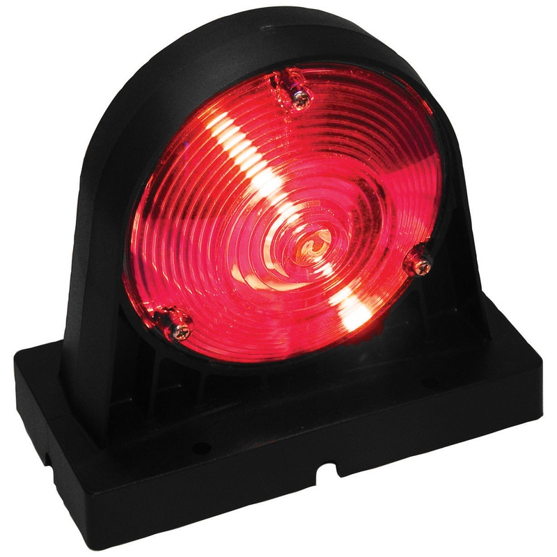 PM   309R   Single Housing, Red   Agricultural S-T-T & Turn Signal-Warning Lights