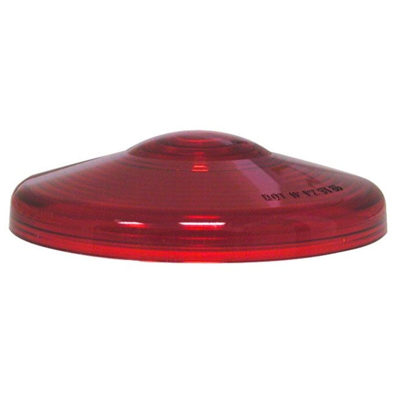 PM   338-15R   Red Single-Face S-T-T Replacement Lens