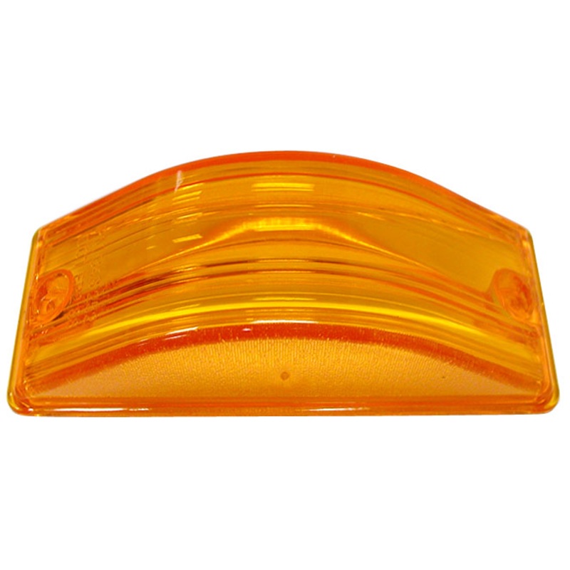 PM   343-25A   Amber Repl. Lens   Combination Turn Signal & Marker Light Replacement Lens Single