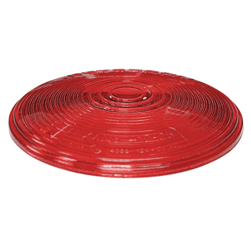 PM   410-25R   Red Repl. Lens   Flush-Mount S-T-T Replacement Lens