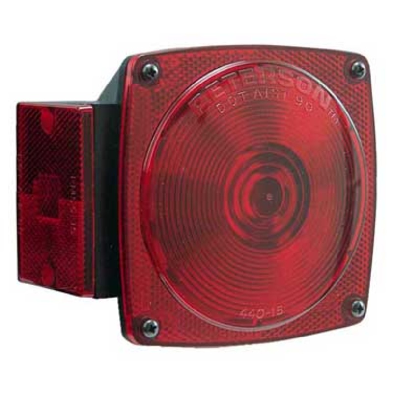 PM   440L   w-License Light    Combination Tail Light Single