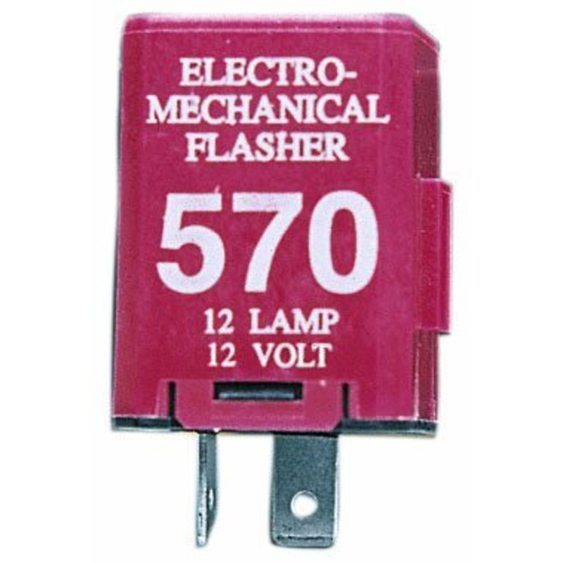 PM   570   2-Prong   12-Lamp Electro-Mechanical Flasher