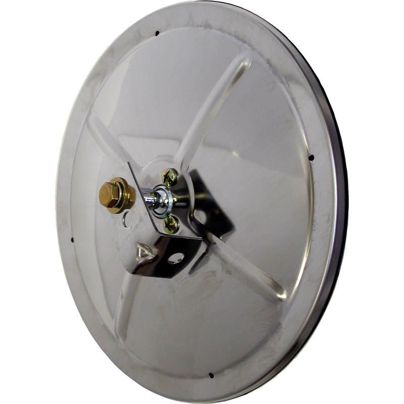 PM   658X   Stainless-Steel   8″ Fisheye Convex Mirror