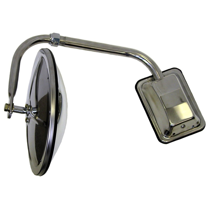 PM   668X   Stainless-Steel   Pod-Mount Truck Mirror