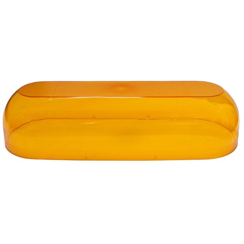 PM   760-25A   Amber Mini-Light Bar Replacement Lens