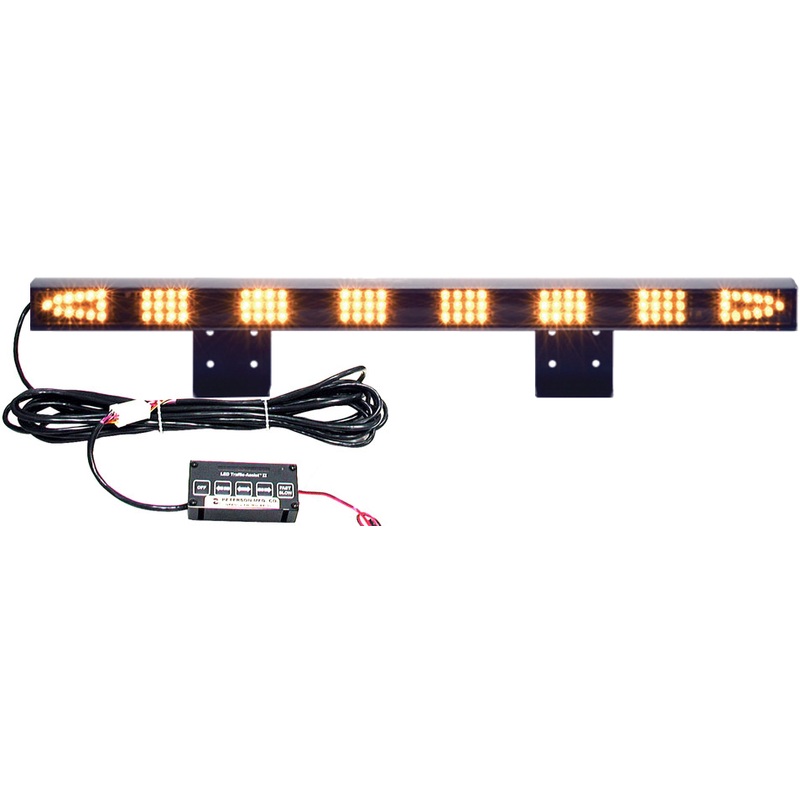 PM   778A   Amber   35″ LED Sequencing Directional Light Bar