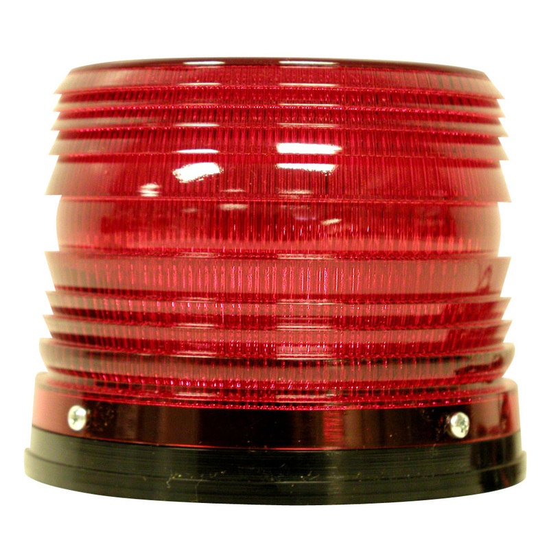 PM   789R   Red, 12-24V   10-Joule, Quad-Flash Strobe Light