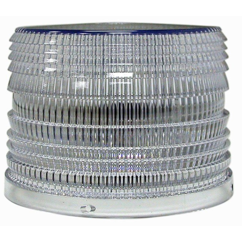 PM   796-25C   Clear Single-Flash Strobe Light Replacement Lens Single