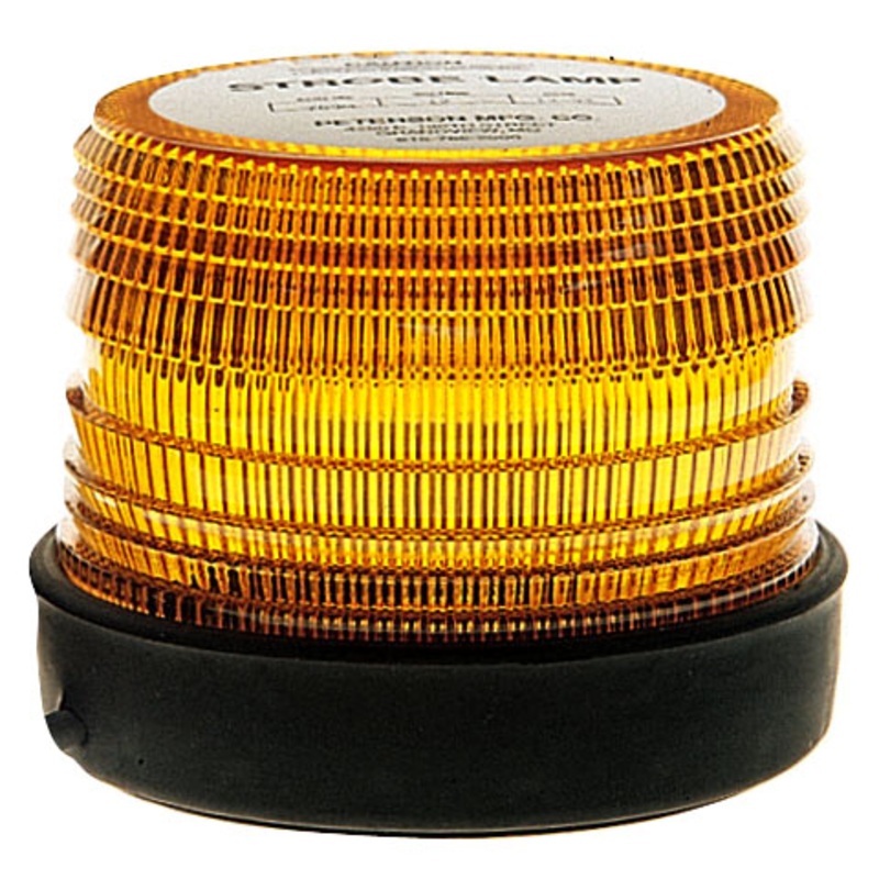 PM   796A   Amber, 12V   Single-Flash Strobe Light