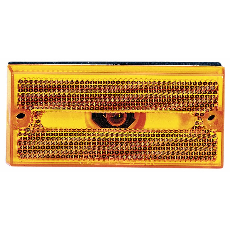 PM   132A   Amber   Rectangular Clearance-Side Marker Light Single