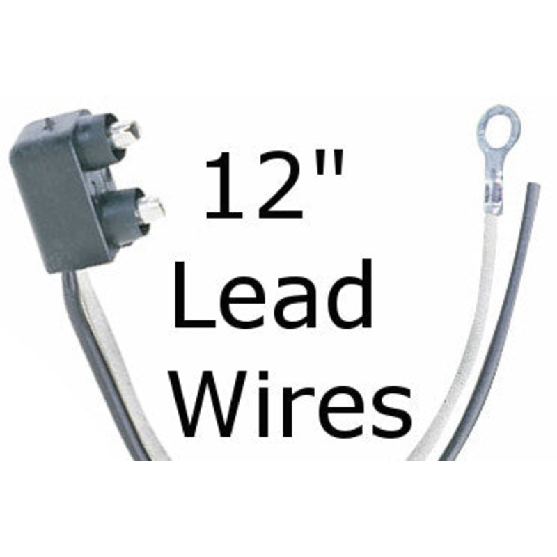 PM   142-51   12″ Leads    Marker Lamp Plugs Single