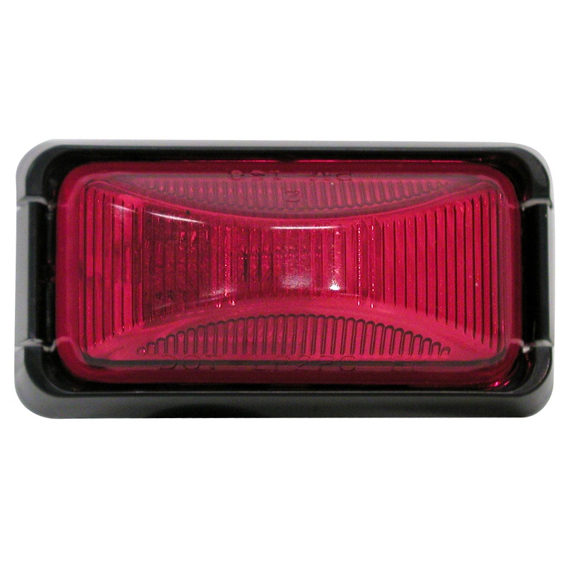 PM   152BKR   Red-Black Kit   Clearance & Side Marker Light Single