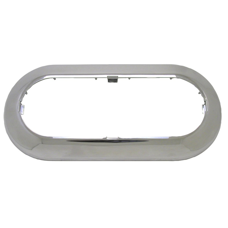 PM   423-11   Accessory Bezel for M423R-4   Decorative Chrome Bezel Single