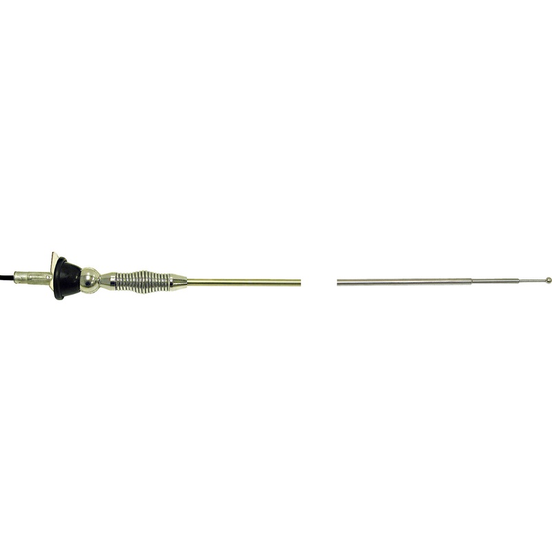 PM   95023-1   48″ Stainless-Steel   Universal Stainless-Steel Antennas