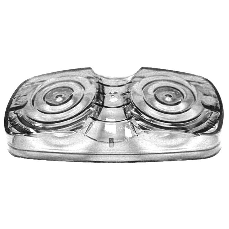 PM   B138-15C   Clear Repl. Lens   Double Bulls-Eye Clearance Marker Replacement Lens