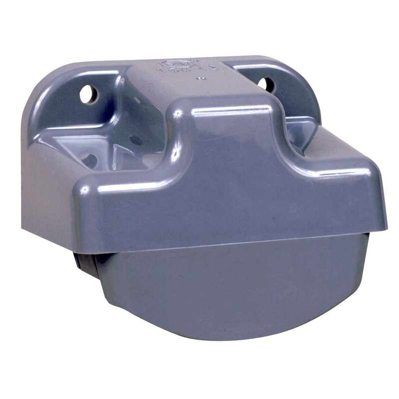 PM   B150-14   Gray   License-Utility Light Bracket