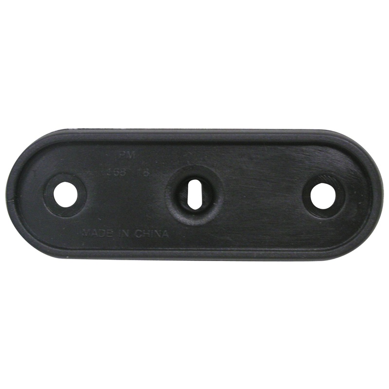 PM   B168-18   Black Round Grommet   Mounting Gaskets
