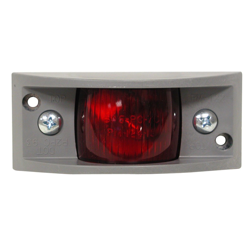 PM   M122R   Red   Vanguard II Armored Clearance & Side Marker Light