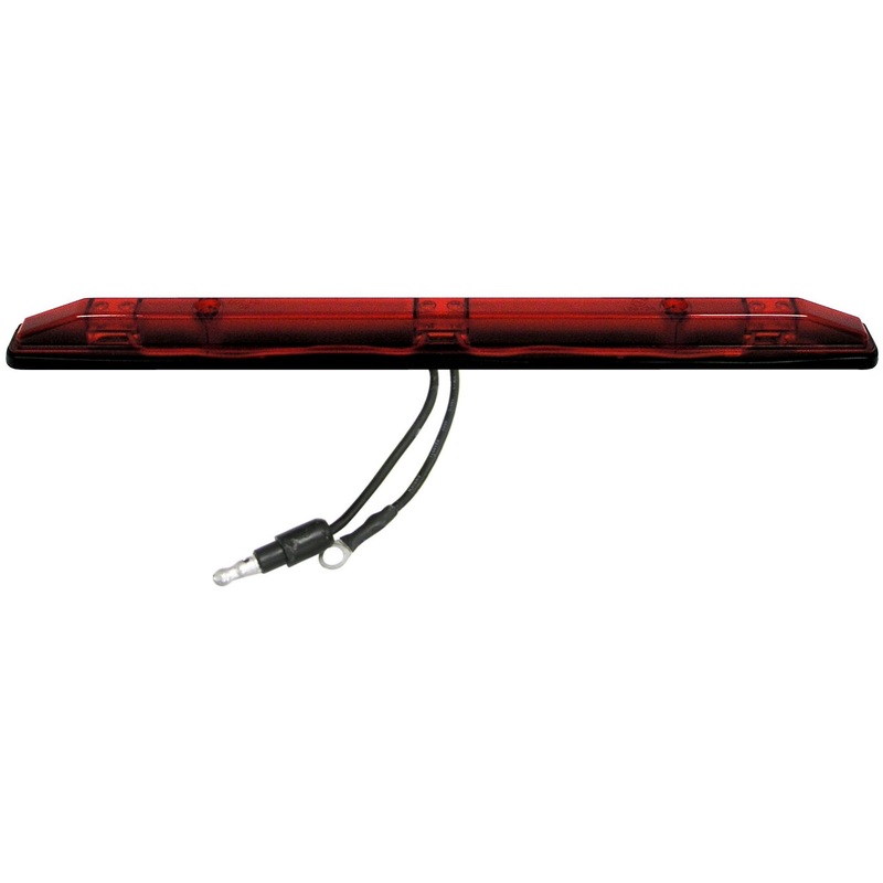 PM   M169-3RBT1   Red w-.180 Bullet & Ring Terminal   Identification Light Bar