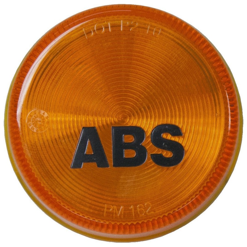 PM   M198ABS   Amber w-ABS mark   2″ LED Clearance-Side Marker Lights