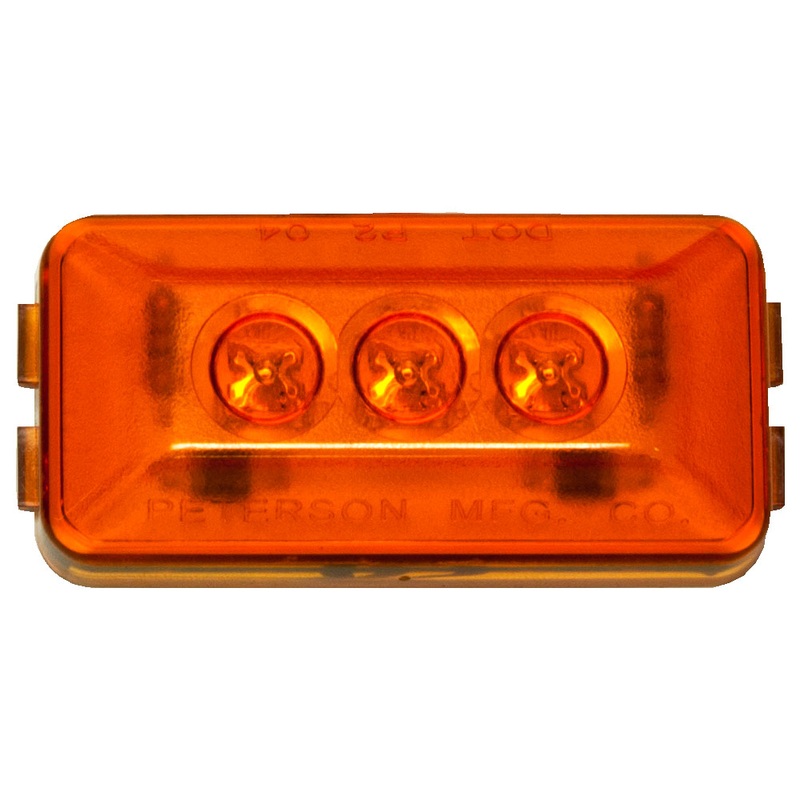 PM   M253A   Amber   LED Clearance-Side Marker w-Aux. Function