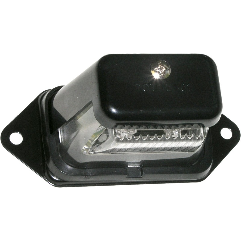 PM   M296C   Black   LED License Light