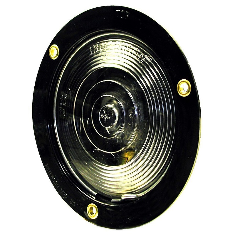 PM   M411C   Clear   4″ Round w-Flange Back-Up Light 48 Piece Carton