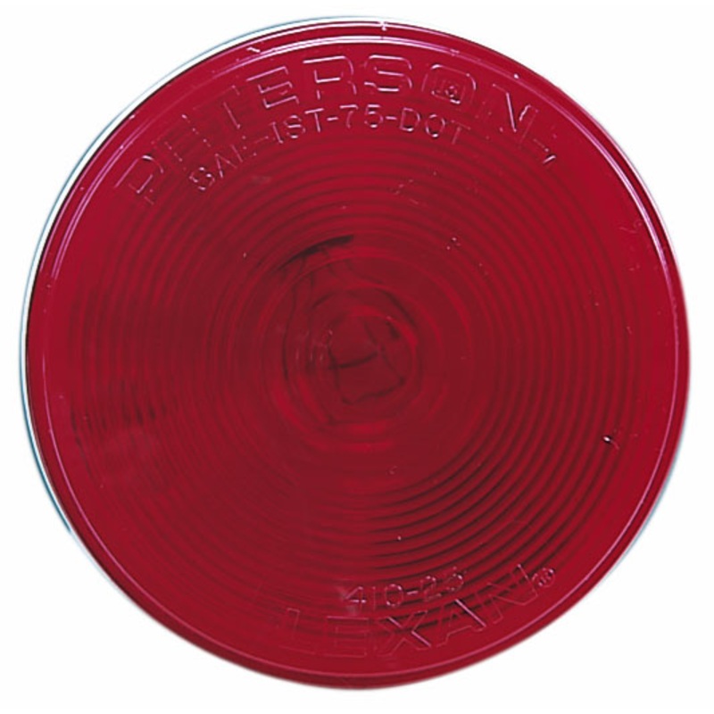 PM   M426R   Red   Round 4″ Stop, Turn, & Tail Light