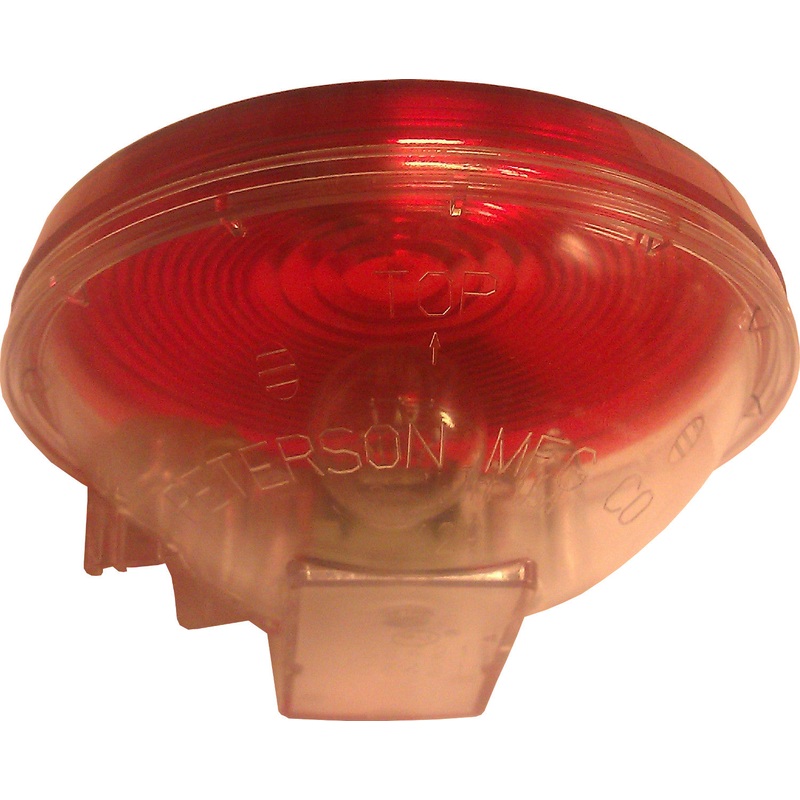 PM   M429R   Clear Back   Round 4″ Stop, Turn, & Tail Light